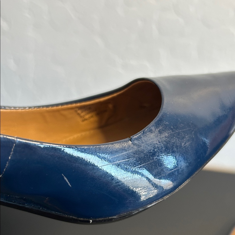 Calvin Klein Navy Gayle Stilleto Pointed-Toe Heels - Women - Picture 8 of 10